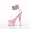 Pleaser - ADORE724RS Sandale à bride à la cheville, Pole dance chaussures - Rose/Rose Product image